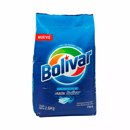 Bolivar Detergente en Polvo 2.6Kg