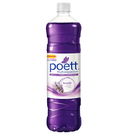 Poett Limpiador Antibacterial Lavanda 900ml