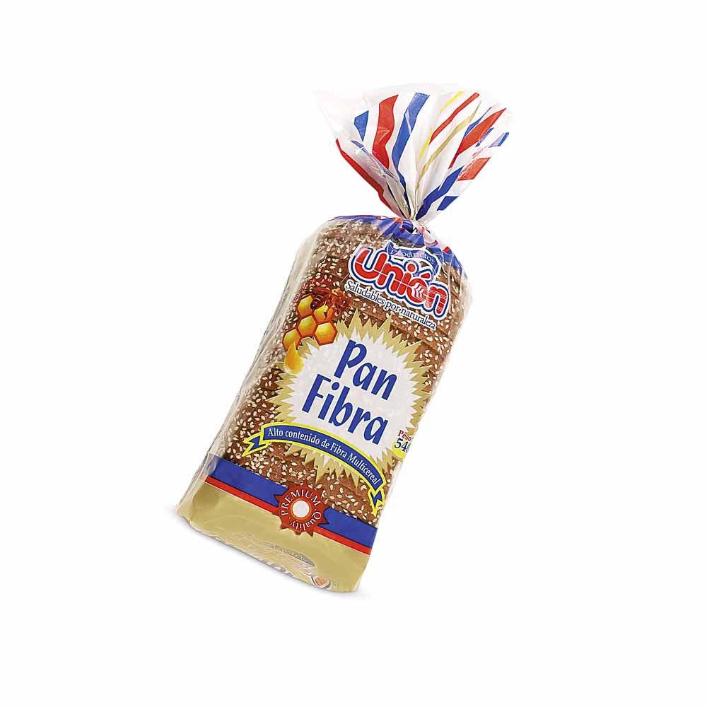 Pan de Molde UNIÓN Fibra Multicereal Bolsa 540g