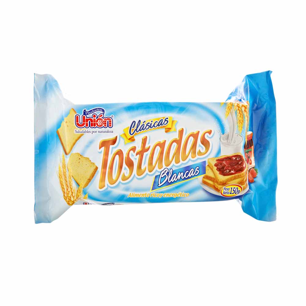 Tostadas Blancas UNIÓN Clásicas Paquete 10un